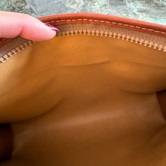 Authentic Celine Vintage Macadam Clutch PVC Beige Leather - Excellent Condition - Picture 5 of 7